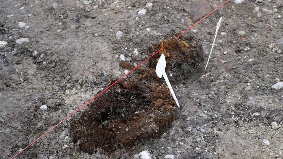 Aufregende Funde machten die Arch&auml;ologen am Kollerparkplatz. (Fotos: r&uuml;d)