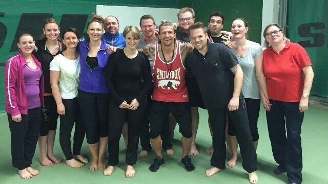 Das Gruppenfoto des 'Rock Your Body'-Camps.