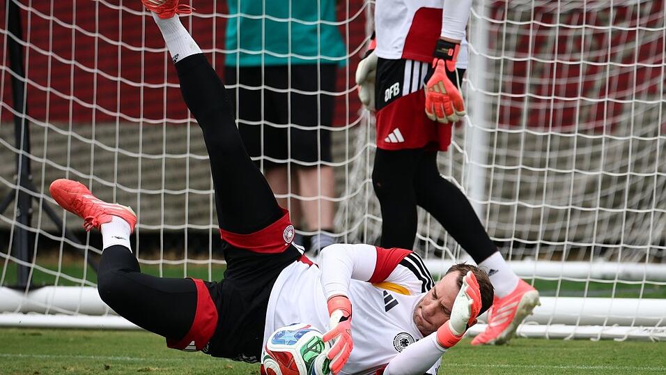Manuel Neuer in Aktion.