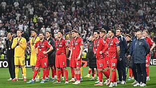Dem SC Freiburg blieb die Körnung einer famosen Europa-League-Saison verwehrt. Dem SC Freiburg blieb die Körnung einer famosen Europa-League-Saison verwehrt.