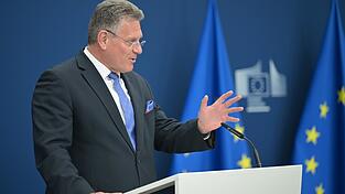 Maros Sefcovic hat sich in der Br&uuml;sseler Blase den Spitznamen &bdquo;Mister Fix It&ldquo; erarbeitet.