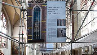 Die Sanierung der Fenster von St. Martin sind seit Jahren eine der größten kirchlichen Baumaßnahmen, die die Stadt unterstützt. Vorhaben, die noch keine städtische Förderzusage haben, gehen künftig leer aus. Die Sanierung der Fenster von St. Martin sind seit Jahren eine der größten kirchlichen Baumaßnahmen, die die Stadt unterstützt. Vorhaben, die noch keine städtische Förderzusage haben, gehen künftig leer aus.