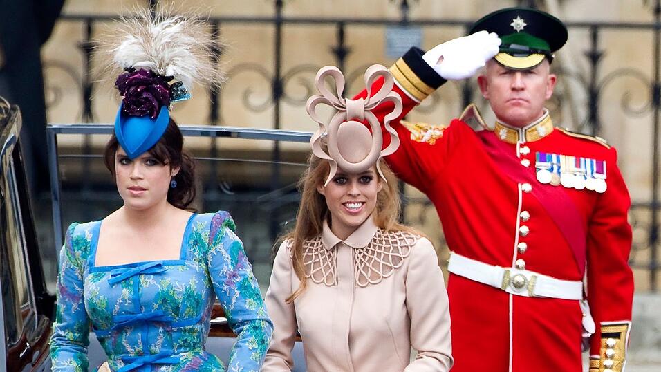 F&uuml;r ihre Hutauswahl wurden die beiden Prinzessinnen damals verspottet. (Archivbild)