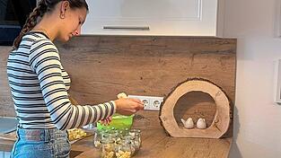 Die anfallenden Arbeiten in der Küche gehören auch zu den Aufgaben einer Betriebshelferin. Die anfallenden Arbeiten in der Küche gehören auch zu den Aufgaben einer Betriebshelferin.