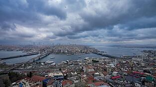 Das Erdbeben schreckte die Menschen in Istanbul auf. (Symbolbild)
