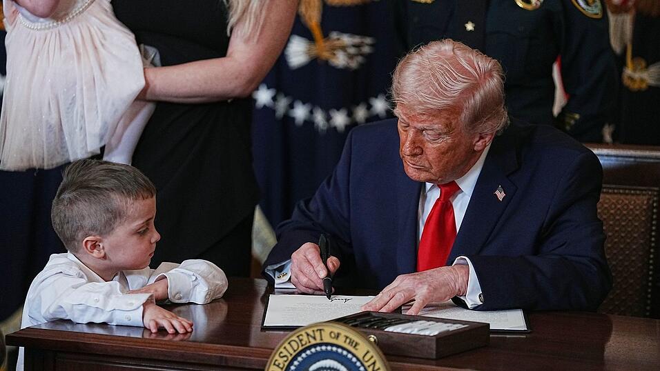 Trump hat eine klare Meinung zum US-Geburtsrecht. (Archivbild) Trump hat eine klare Meinung zum US-Geburtsrecht. (Archivbild)