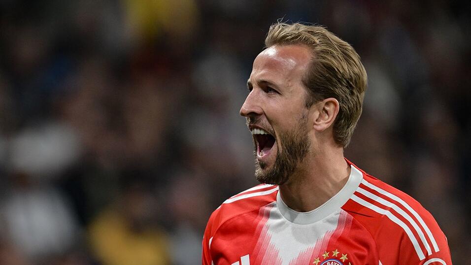 Harry Kane hat zugeschlagen: Der Engl&auml;nder jubelt nach seinem 2:0.