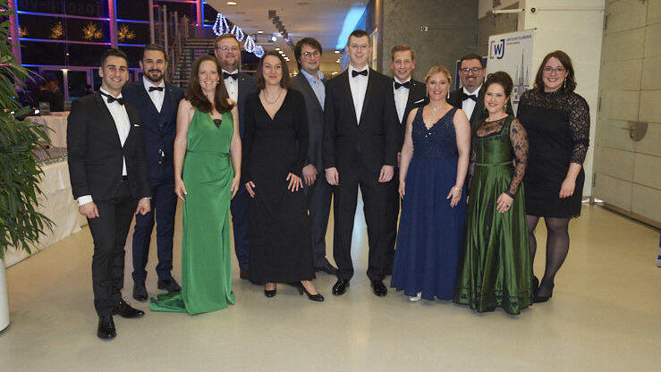 Feiern k&ouml;nnen sie, die Wirtschaftsjunioren - hier ist der Beweis!