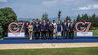 Gute Stimmung bei einem G7-Gipfel mit Trump. Das gab es lange nicht. Gute Stimmung bei einem G7-Gipfel mit Trump. Das gab es lange nicht.
