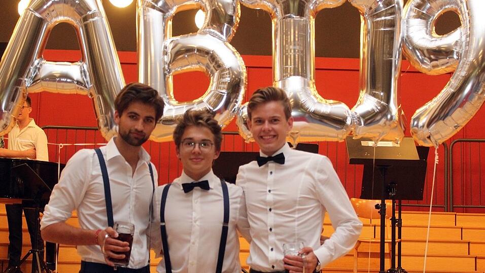 Beste Stimmung auf der Abifeier des Gymnasiums Seligenthal.