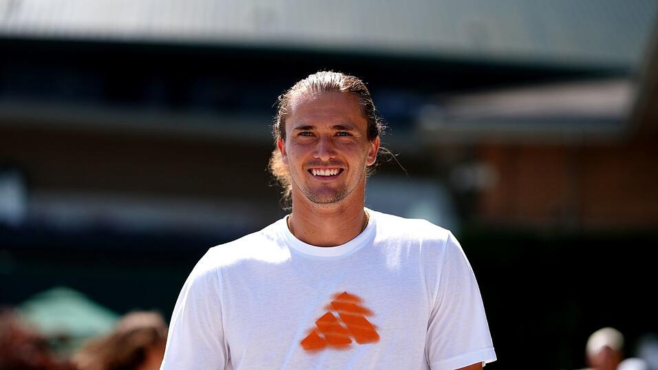 Alexander Zverev m&ouml;chte in Wimbledon erstmals &uuml;ber das Achtelfinale hinauskommen.