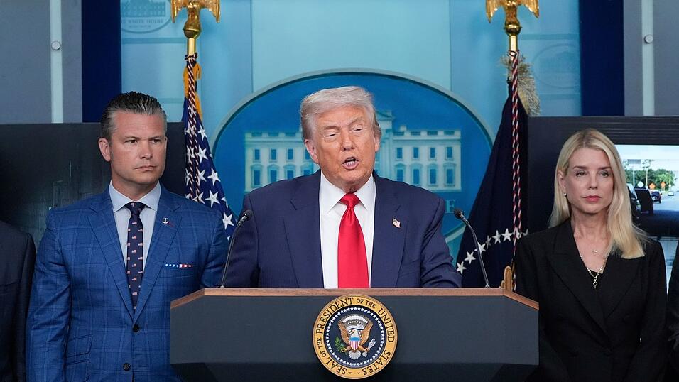 Polizei unter Bundeskontrolle und Nationalgarde im Einsatz: Trumps Vorgehen ist umstritten. Polizei unter Bundeskontrolle und Nationalgarde im Einsatz: Trumps Vorgehen ist umstritten.