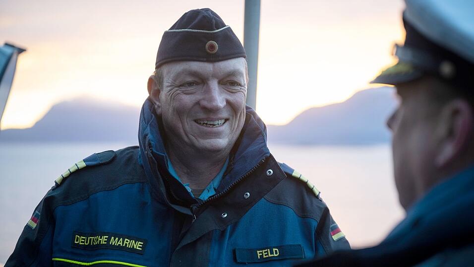 Erstmals setzte die Marine auch das Waffensystem Iris-T auf See ein.