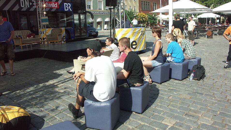 Blick hinter die Kulissen bei on3-südwild. (Foto: Meike Weinzierl) Blick hinter die Kulissen bei on3-südwild. (Foto: Meike Weinzierl)