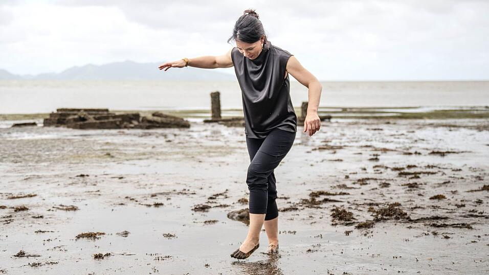 Auf Fidschi erlebte Au&szlig;enministerin Baerbock die Folgen des Klimawandels pers&ouml;nlich. (Archivbild)