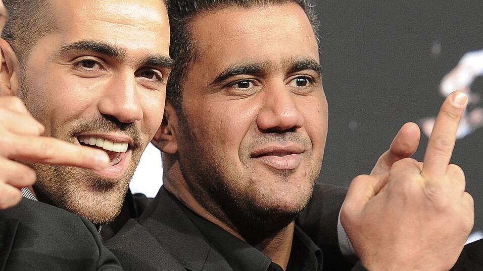 Die Zeiten, in denen Rapper Bushido (l) und Arafat Abou-Chaker Seite an Seite im Rampenlicht standen, sind lange vorbei. (Archivbild) Die Zeiten, in denen Rapper Bushido (l) und Arafat Abou-Chaker Seite an Seite im Rampenlicht standen, sind lange vorbei. (Archivbild)