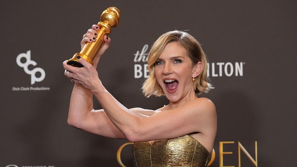 Wird Rhea Seehorn auch bei den Emmys gewinnen? Einen Golden Globe gewann die Hauptdarstellerin der Serie «Pluribus» bereits für die beste Leistung einer Schauspielerin in einer Fernsehserie. (Archivbild) Wird Rhea Seehorn auch bei den Emmys gewinnen? Einen Golden Globe gewann die Hauptdarstellerin der Serie «Pluribus» bereits für die beste Leistung einer Schauspielerin in einer Fernsehserie. (Archivbild)