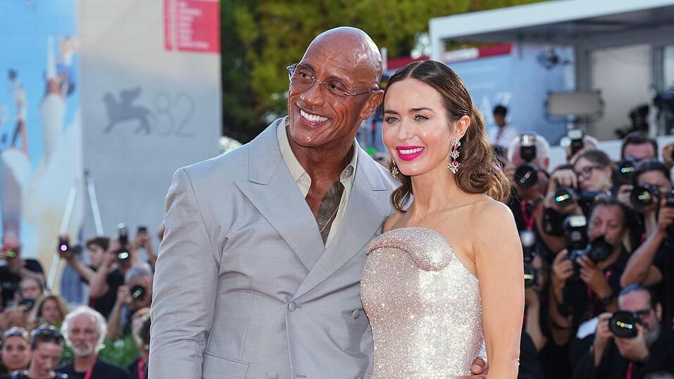 Dwayne Johnson und Emily Blunt mussten sich für den Dreh emotionalen Herausforderungen stellen. (Archivbild) Dwayne Johnson und Emily Blunt mussten sich für den Dreh emotionalen Herausforderungen stellen. (Archivbild)