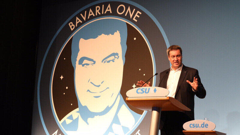 2018 präsentierte Markus Söder die Pläne für sein 'Bavaria One'-Programm.