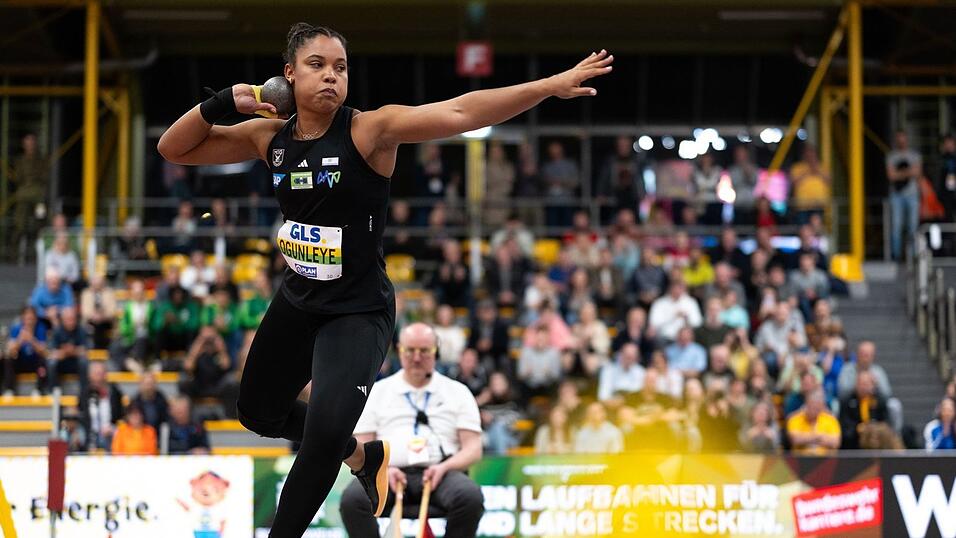 Yemisi Ogunleye vertraut in Apeldoorn auch auf ihre mentale Stärke. Yemisi Ogunleye vertraut in Apeldoorn auch auf ihre mentale Stärke.