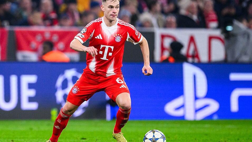 Der Fuß schmerzt zu sehr: Joshua Kimmich fehlt dem FC Bayern zum Jahresabschluss. (Archivbild) Der Fuß schmerzt zu sehr: Joshua Kimmich fehlt dem FC Bayern zum Jahresabschluss. (Archivbild)