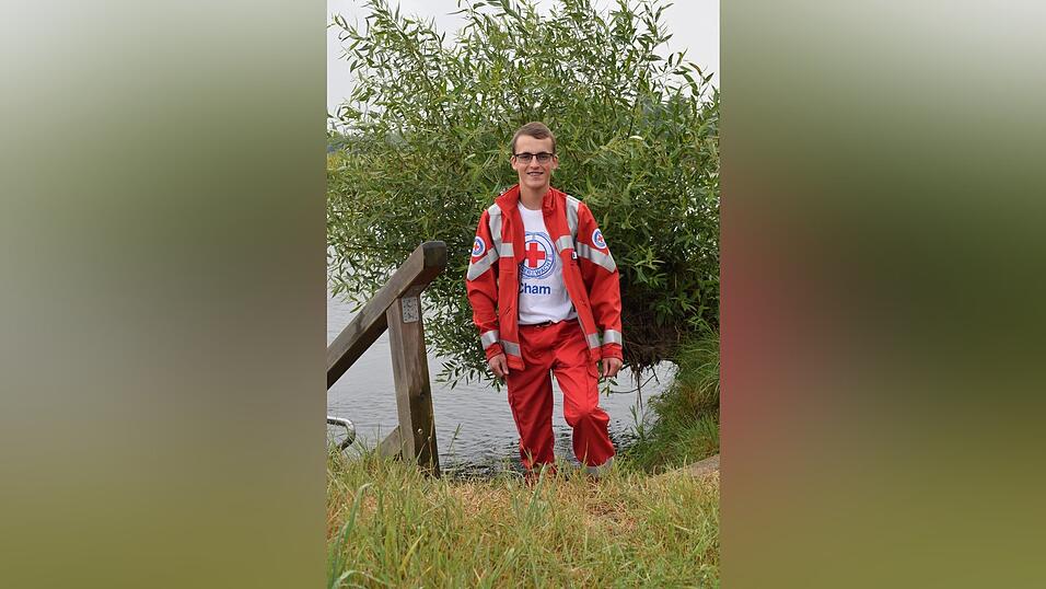 Ist schon seit 2007 Mitglied der Wasserwacht: der 17-Jährige Alexander Platzer.
