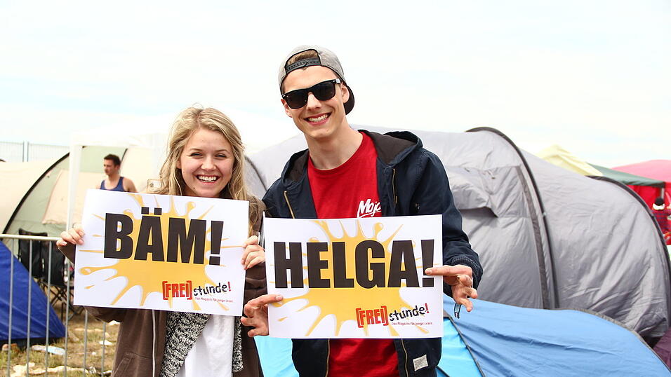 Die Besucher des Pfingst-Open-Airs waren drei Tage lang in Feierlaune. (Foto: David Voltz) Die Besucher des Pfingst-Open-Airs waren drei Tage lang in Feierlaune. (Foto: David Voltz)