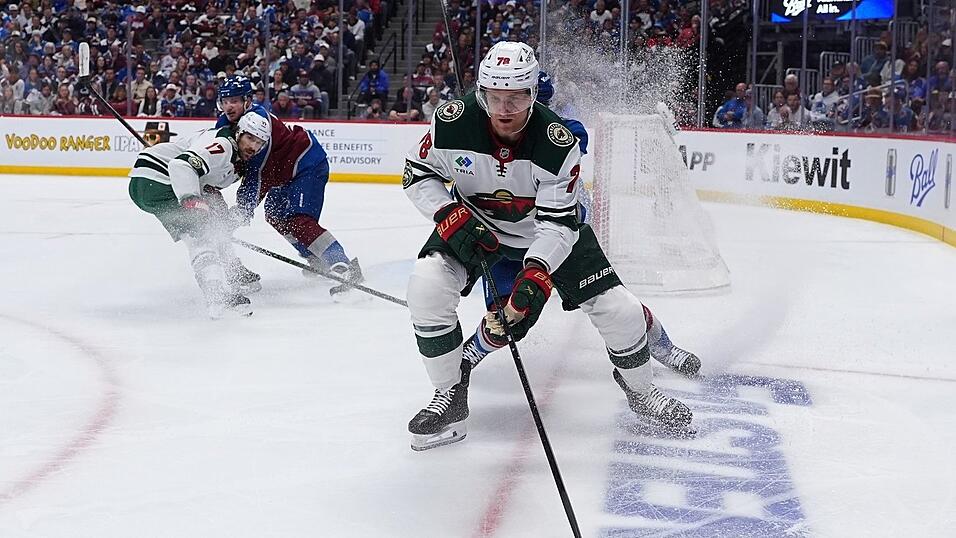 Nico Sturm traf f&uuml;r Minnesota zum zwischenzeitlichen Ausgleich. (Archivbild)