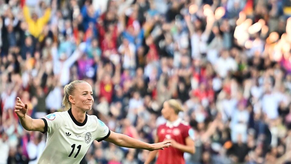 Bayern-Stürmerin Lea Schüller hat im Nationaltrikot eine Top-Torquote.