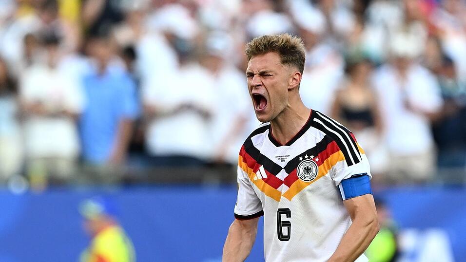 Wieder nur WM-Frust. Nach seinem Treffer im Elfmeterschie&szlig;en ballte Joshua Kimmich noch die F&auml;uste.