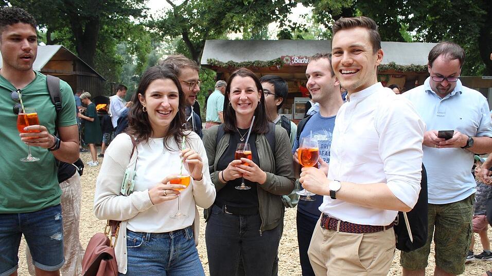 Der Zehrplatz war am Freitag, 21. Juli, gut besucht.