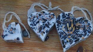 Vogelfutter: im Winter und Sommer unterschiedlich ausgepr&auml;gt.