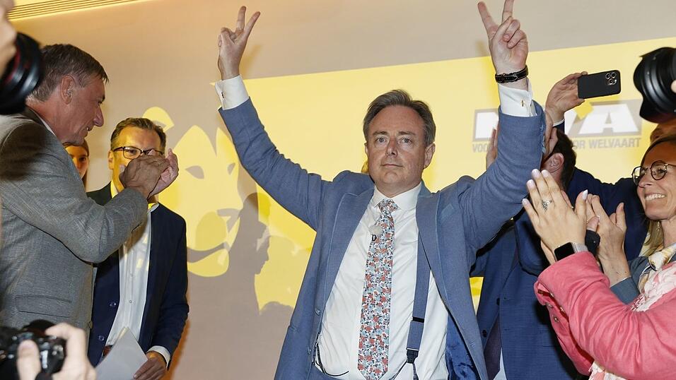 Neuer Regierungschef Belgiens wird der N-VA-Vorsitzende Bart De Wever. (Archivbild)
