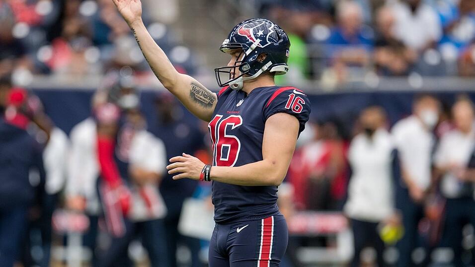 Dominik Eberle hat ein gutes Debüt in der NFL gefeiert.