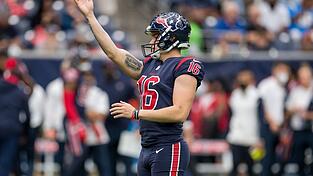 Dominik Eberle hat ein gutes Debüt in der NFL gefeiert.
