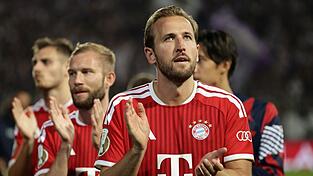 Harry Kane soll beim FC Bayern auch in Zukunft Tore schießen. (Archivbild) Harry Kane soll beim FC Bayern auch in Zukunft Tore schießen. (Archivbild)
