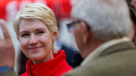 „Auch ich habe mich klar für Mecklenburg-Vorpommern entschieden“, sagt Manuela Schwesig. „Auch ich habe mich klar für Mecklenburg-Vorpommern entschieden“, sagt Manuela Schwesig.