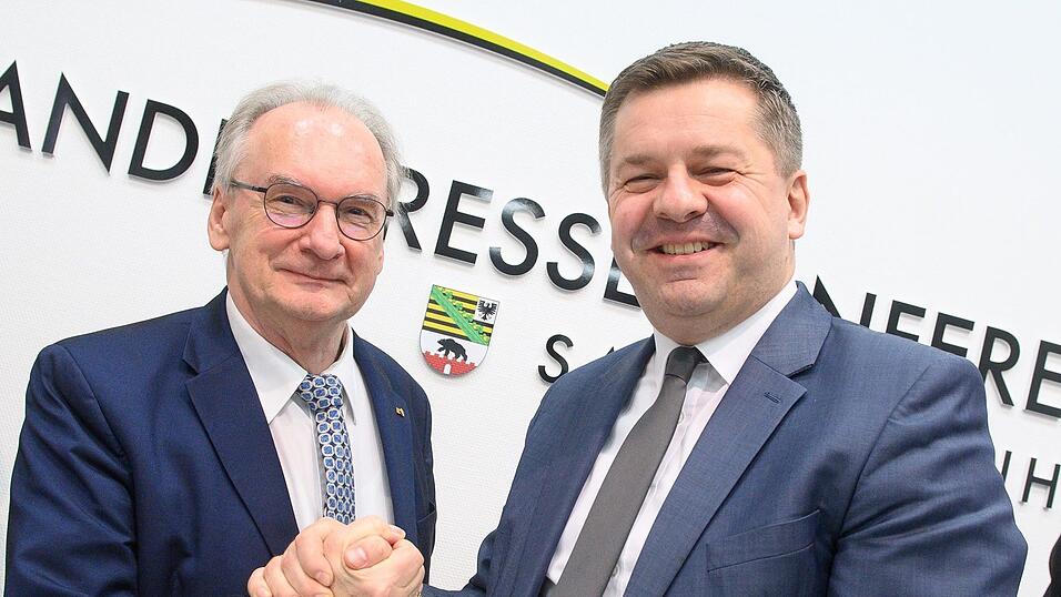 Gelingt die &Uuml;bergabe von Reiner Haseloff (CDU) an Sven Schulze (CDU)? (Archivbild)