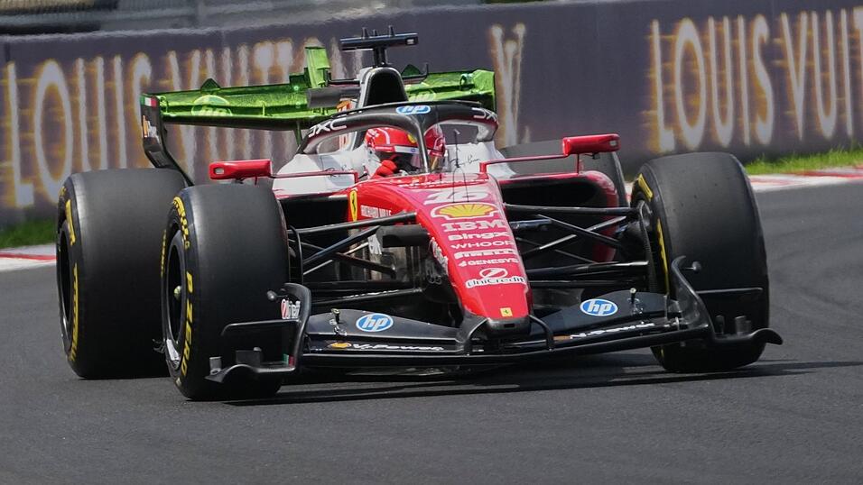 Charles Leclerc ist in Budapest der Schnellste. Charles Leclerc ist in Budapest der Schnellste.