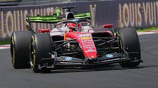 Charles Leclerc ist in Budapest der Schnellste. Charles Leclerc ist in Budapest der Schnellste.
