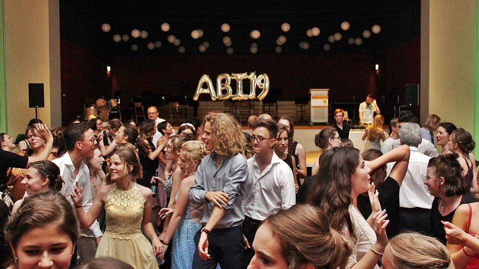Beste Stimmung auf der Abifeier des Gymnasiums Seligenthal.