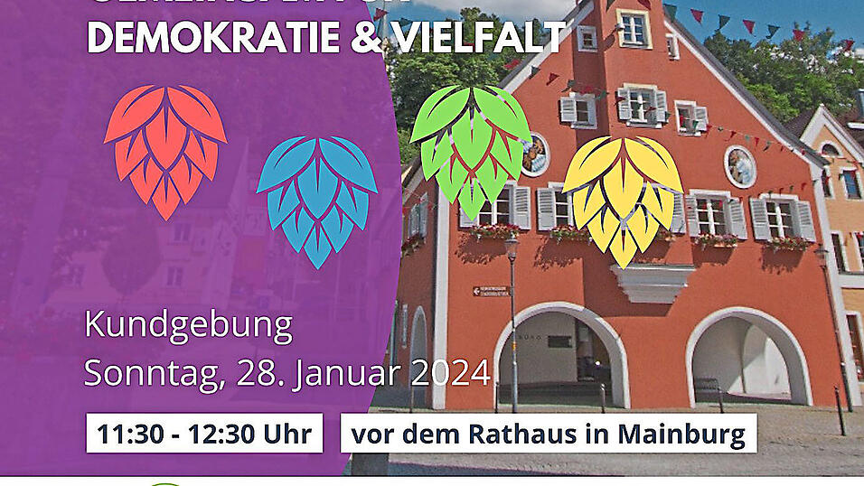 Auf ein breites Bündnis stößt die für Sonntag angekündigte Demo vor dem Rathaus. Auf ein breites Bündnis stößt die für Sonntag angekündigte Demo vor dem Rathaus.