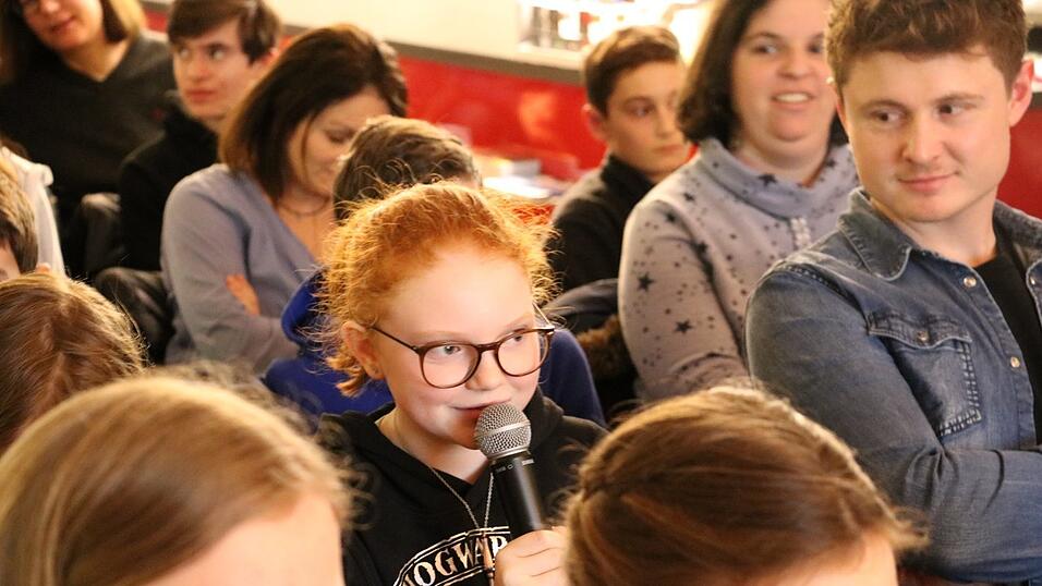 Die Zuh&ouml;rer hatten viele Fragen an 'MrWissen2Go'.