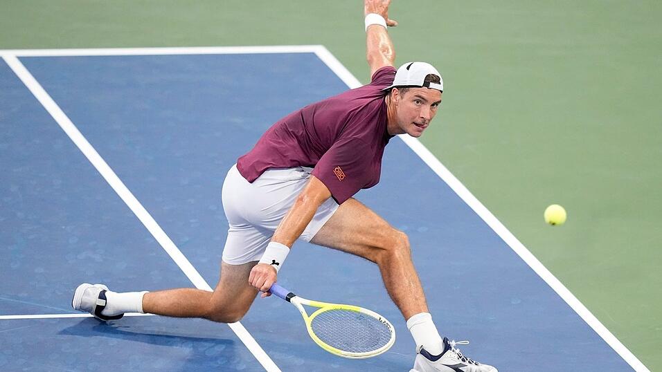 Jan-Lennard Struff spielt am Freitag in New York um den Achtelfinaleinzug.