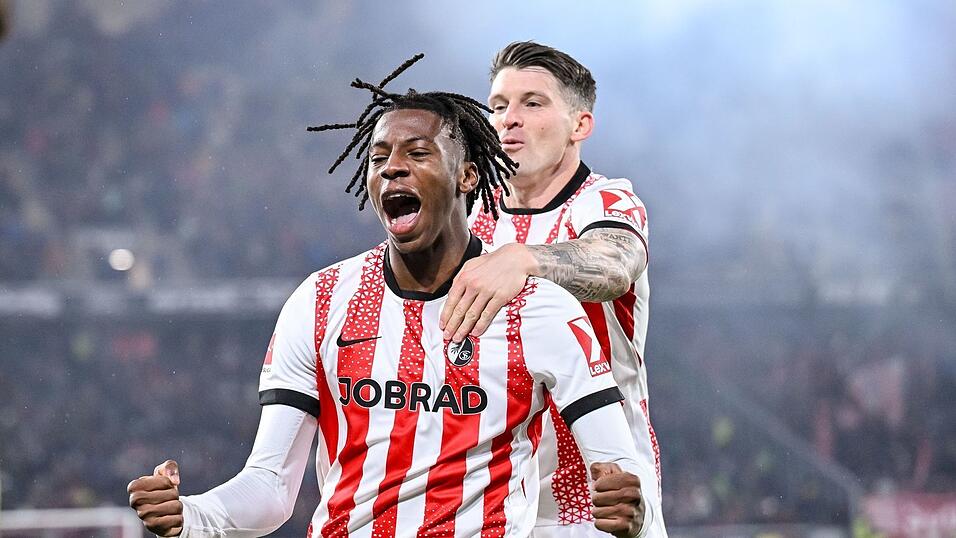 Traf zum 3:0: Johan Manzambi Traf zum 3:0: Johan Manzambi