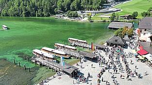 Ein Besuchermagnet: der Königssee. Unweit der viel besuchten Seelände des Königssees soll ein Hotelprojekt verwirklicht werden.