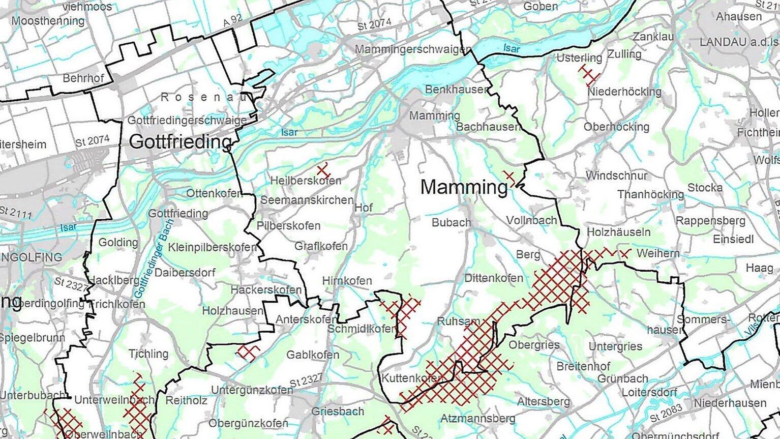 Windvorranggebiete im Gemeinderat Mamming vorgestellt