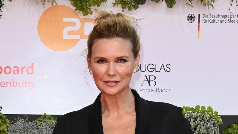 Veronica Ferres vor der Verleihung des Deutschen Filmpreises in Berlin. Veronica Ferres vor der Verleihung des Deutschen Filmpreises in Berlin.
