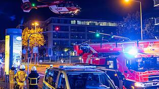 Bei der Rettung des 14-J&auml;hrigen war auch ein Hubschrauber im Einsatz. (Archivbild)