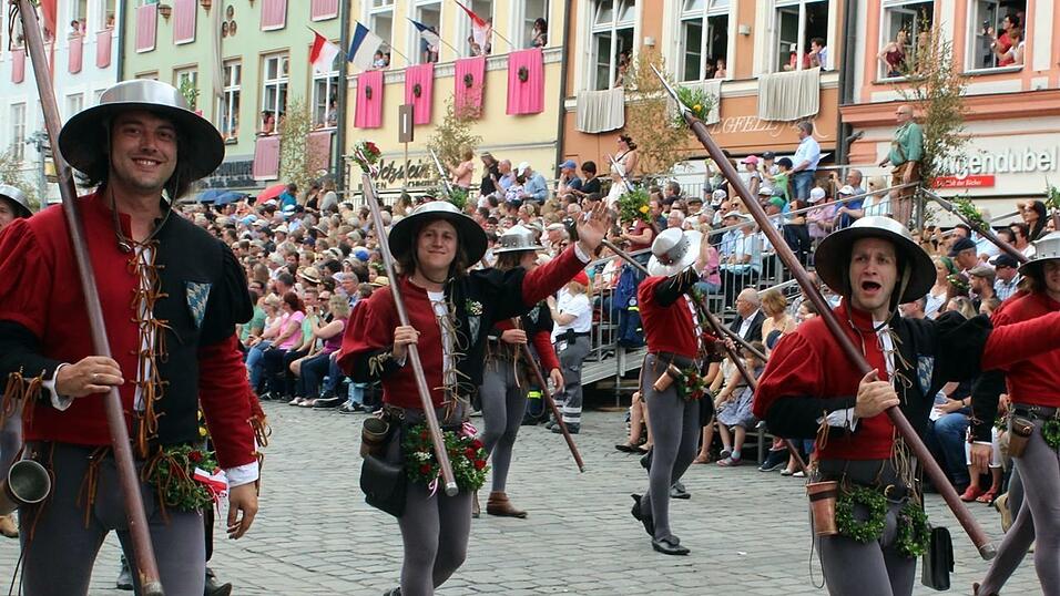 Der letzte Umzug der Landshuter Hochzeit 2017